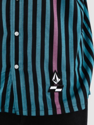VOLCOM Broseph Von Sickter Stripe バルコム Volcom Leaf It Mod 19 Boardshorts - multicolor (black)